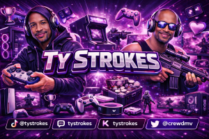 Ty Strokes' gaming world showcase